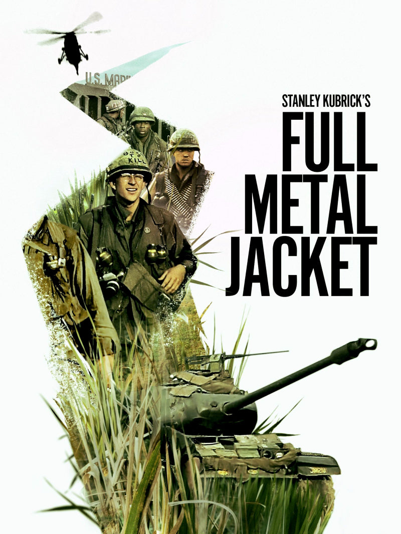 Full Metal Jacket paper poster