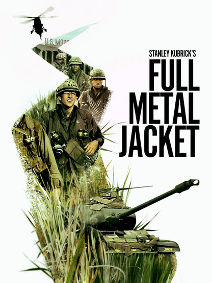 Full Metal Jacket paper poster