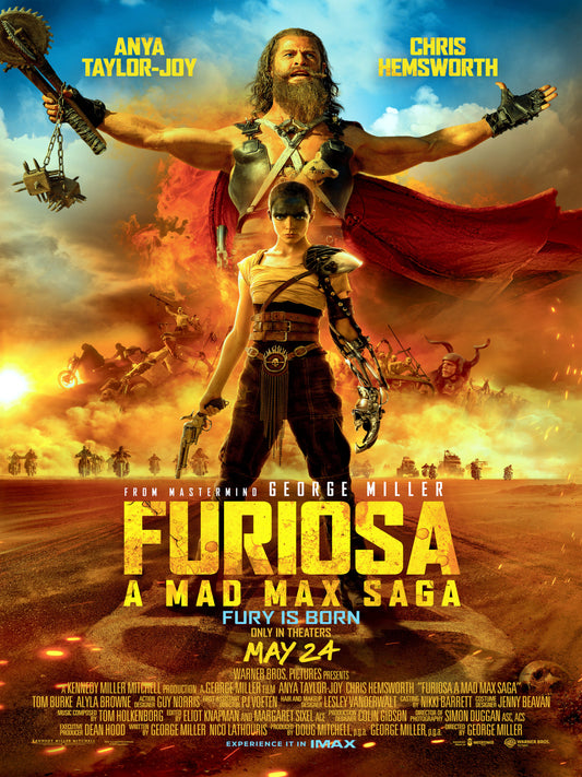 Furiosa A Mad Max Saga - paper poster