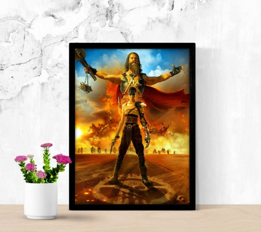 Furiosa A Mad Max Saga - framed poster