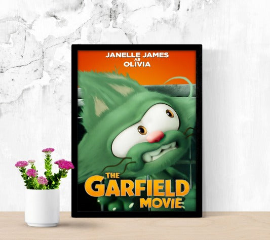 The Garfield Movie - framed poster