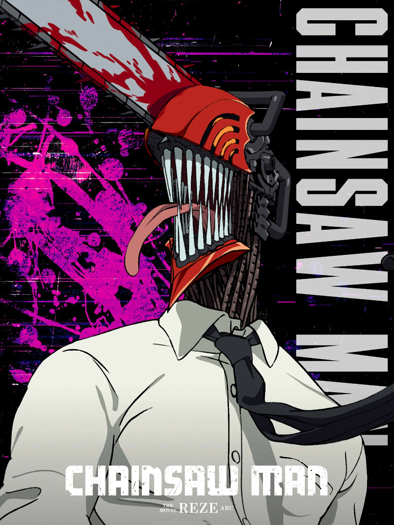 Gekijô-ban Chensô Man Reze-hen paper poster