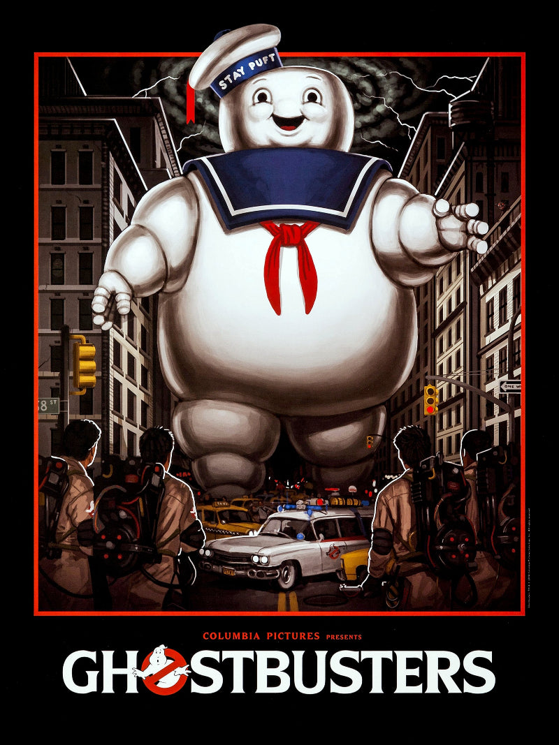 Ghostbusters paper poster