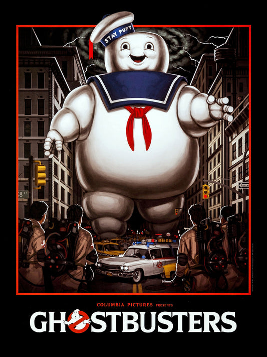 Ghostbusters paper poster