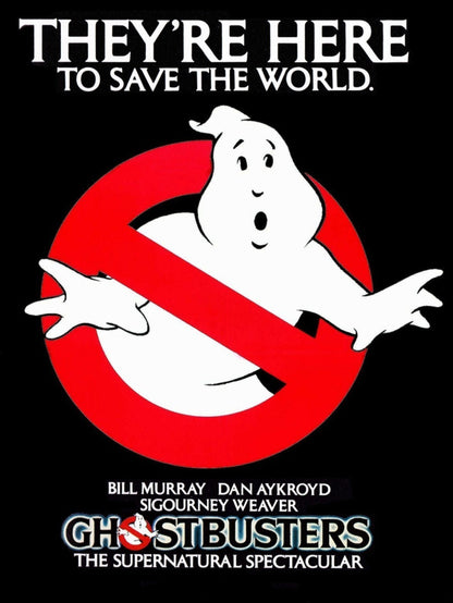 Ghostbusters paper poster