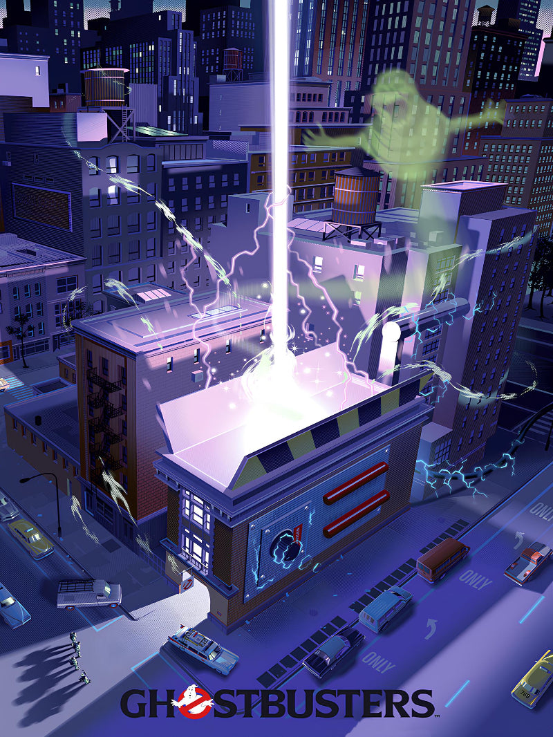 Ghostbusters paper poster