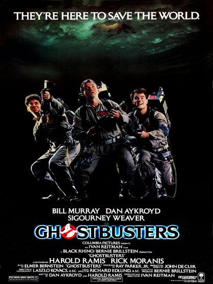 Ghostbusters paper poster