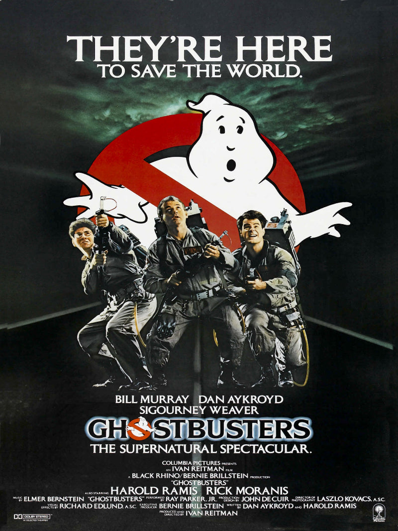 Ghostbusters paper poster