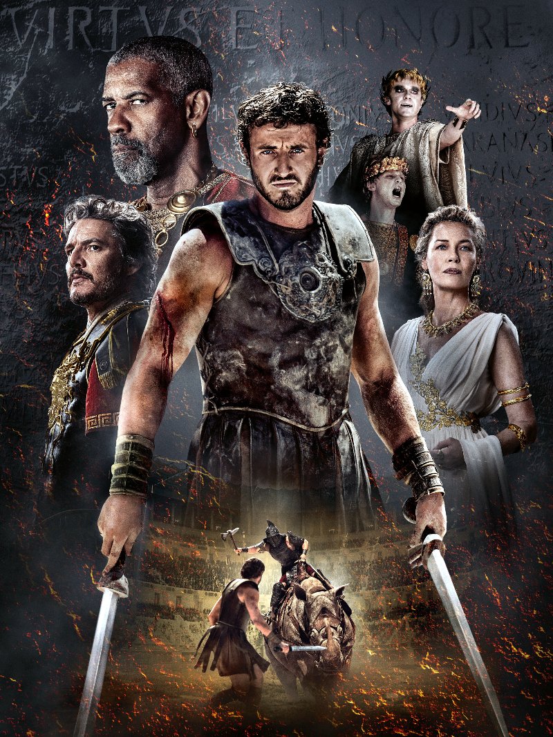 Gladiator II paper poster