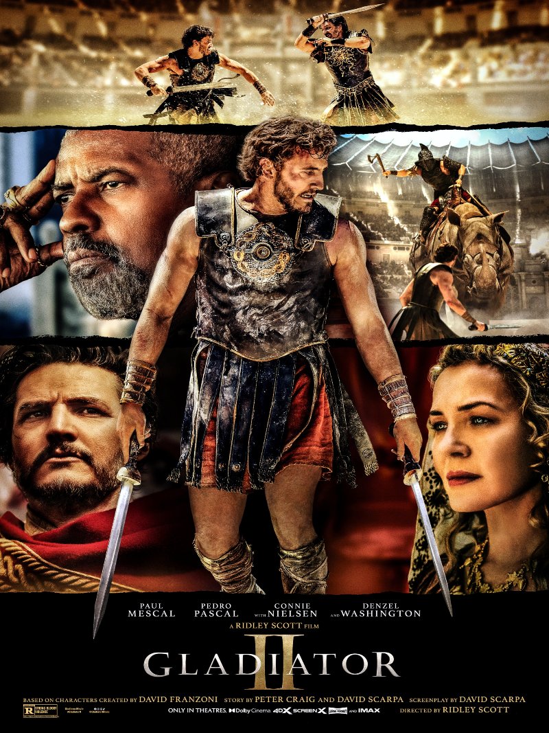 Gladiator II paper poster