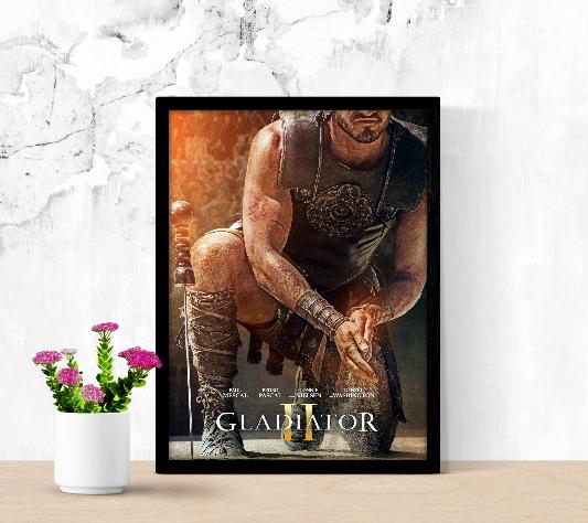 Gladiator II framed poster