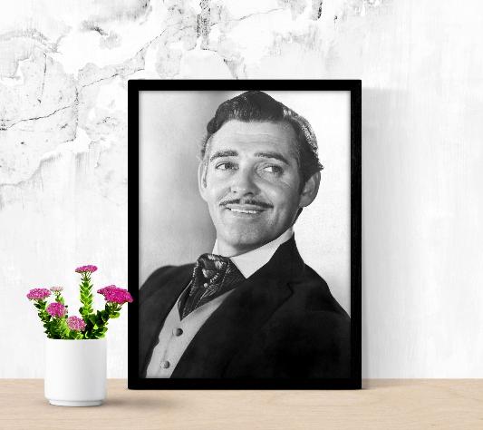 Clarke Gable Gone With The Wind framed photo