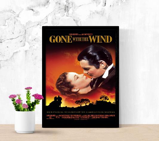 Gone With The Wind framed poster