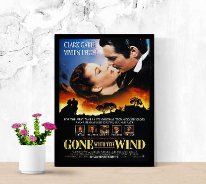 Gone With The Wind framed poster