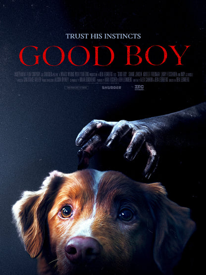 Good Boy paper poster