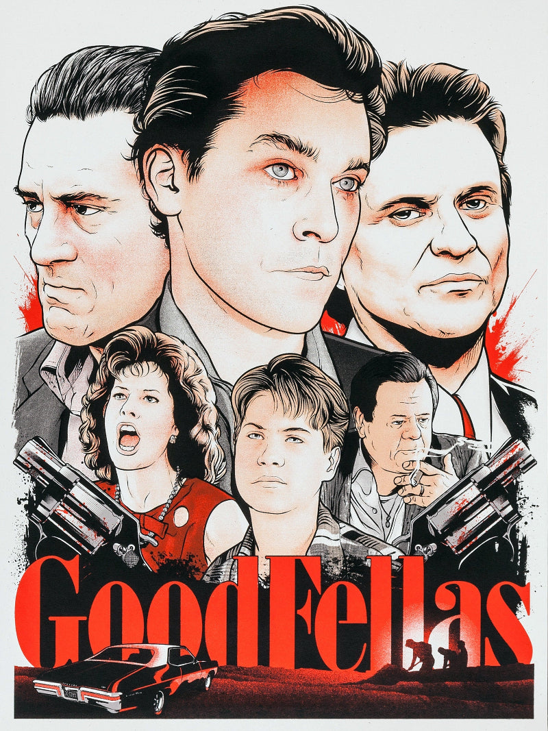 Goodfellas paper poster