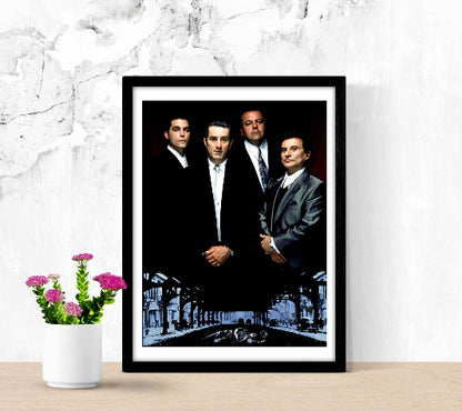 Goodfellas framed poster