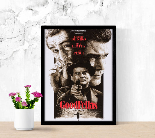 Goodfellas framed poster