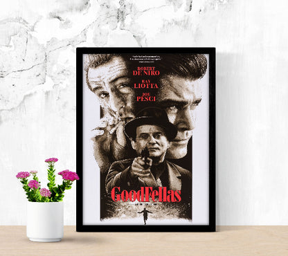 Goodfellas framed poster