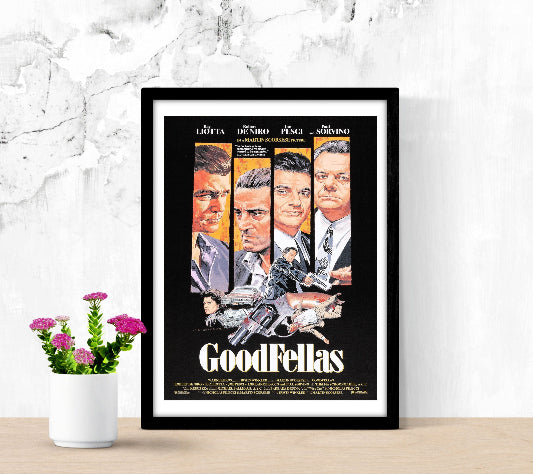 Goodfellas framed poster