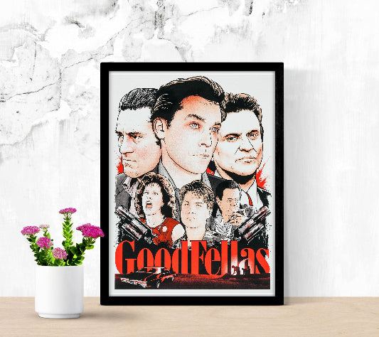 Goodfellas framed poster