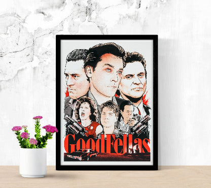 Goodfellas framed poster