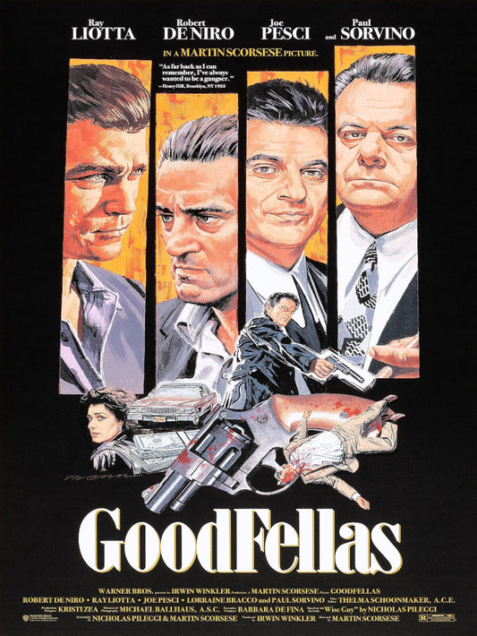 Goodfellas paper poster