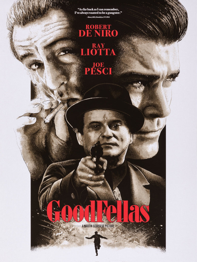 Goodfellas paper poster