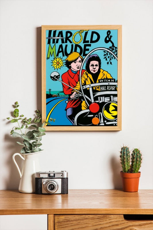 Harold and Maude - framed poster