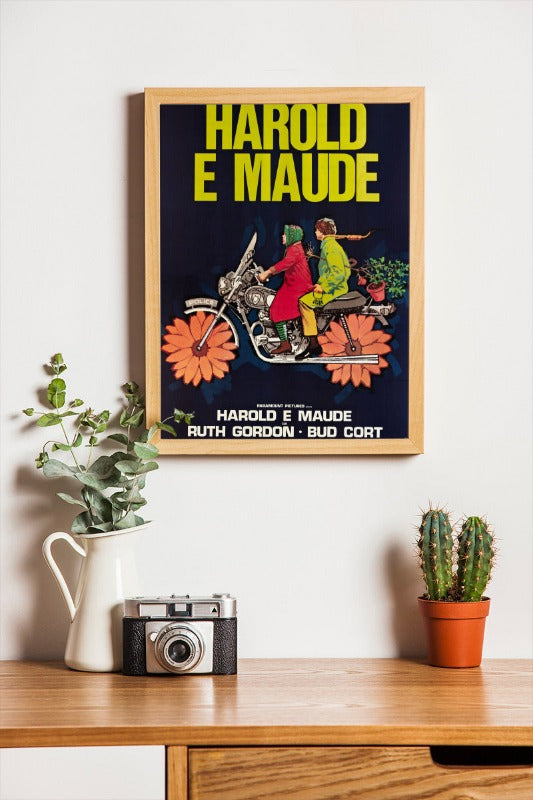 Harold and Maude - framed poster