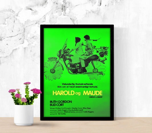 Harold and Maude - framed poster