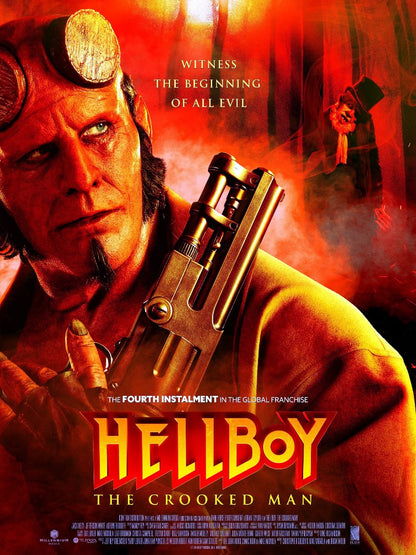 Hellboy The Crooked Man paper poster