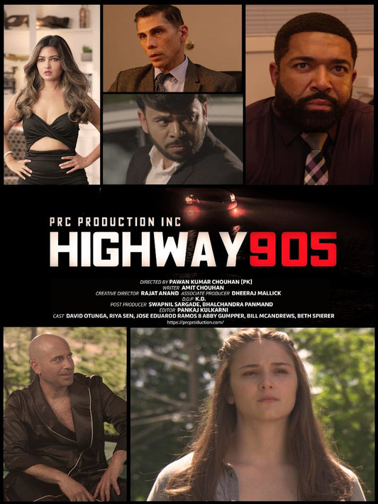 Highway 905 paper poster