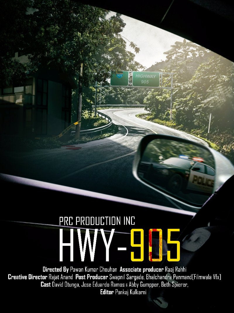 Highway 905 paper poster