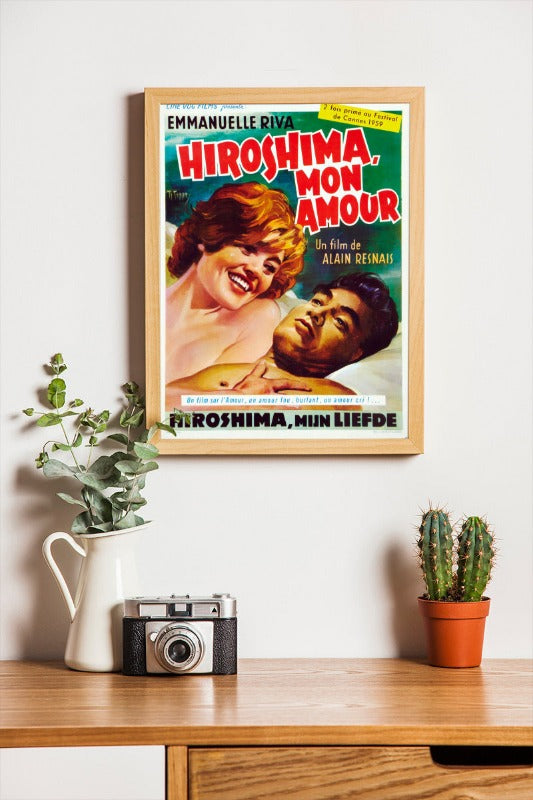 Hiroshima mon amour - framed poster