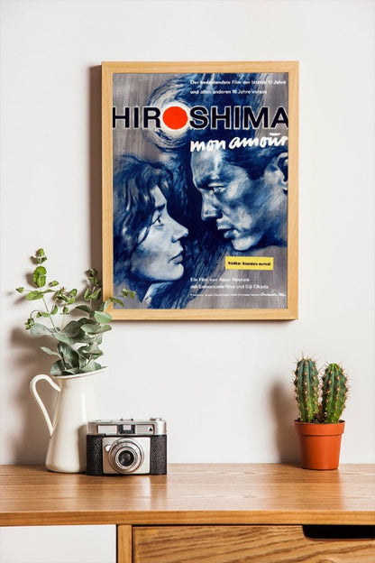 Hiroshima mon amour - framed poster