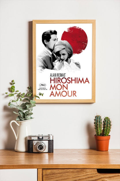 Hiroshima mon amour - framed poster