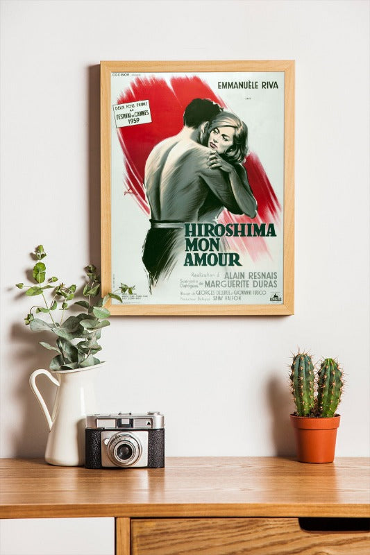 Hiroshima mon amour - framed poster