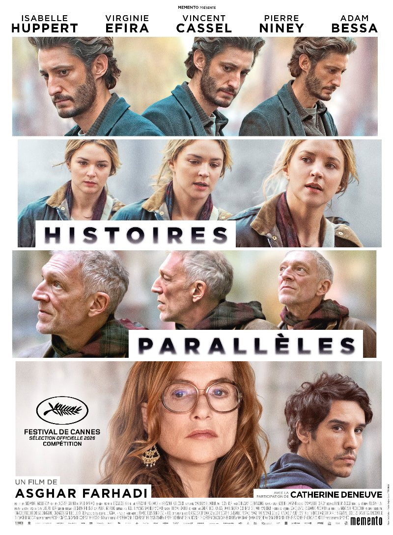 Histoires Paralleles paper poster