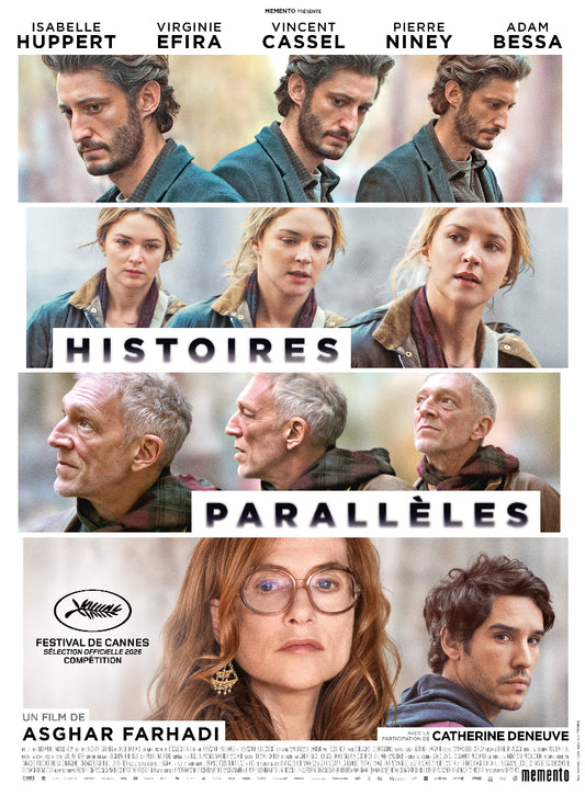 Histoires Paralleles paper poster