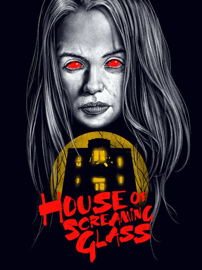 House of Screaming Glass paper poster