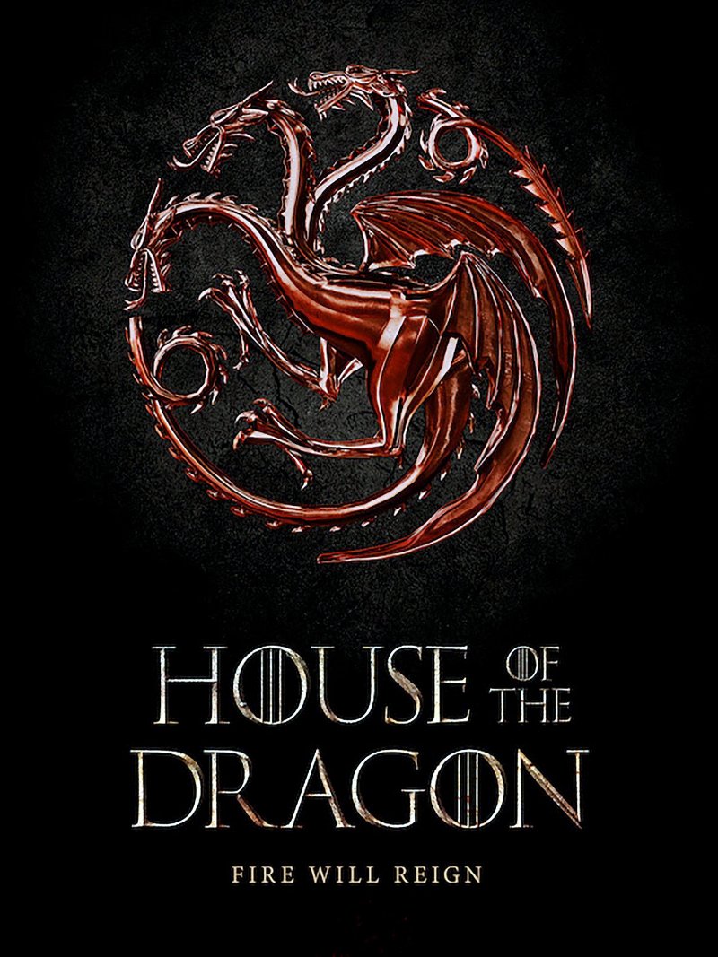 House of The Dragon paper poster