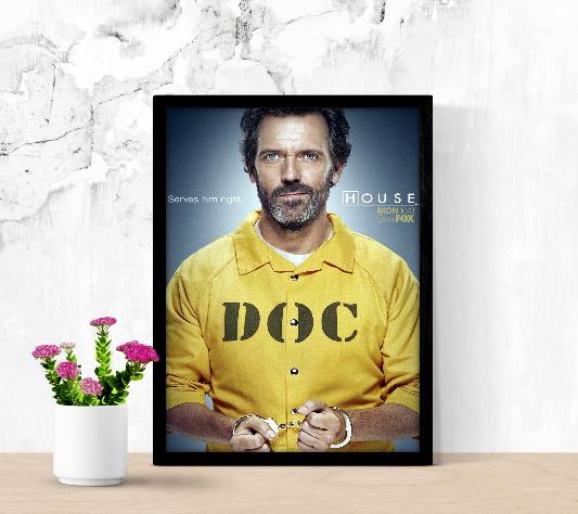 House MD framed poster