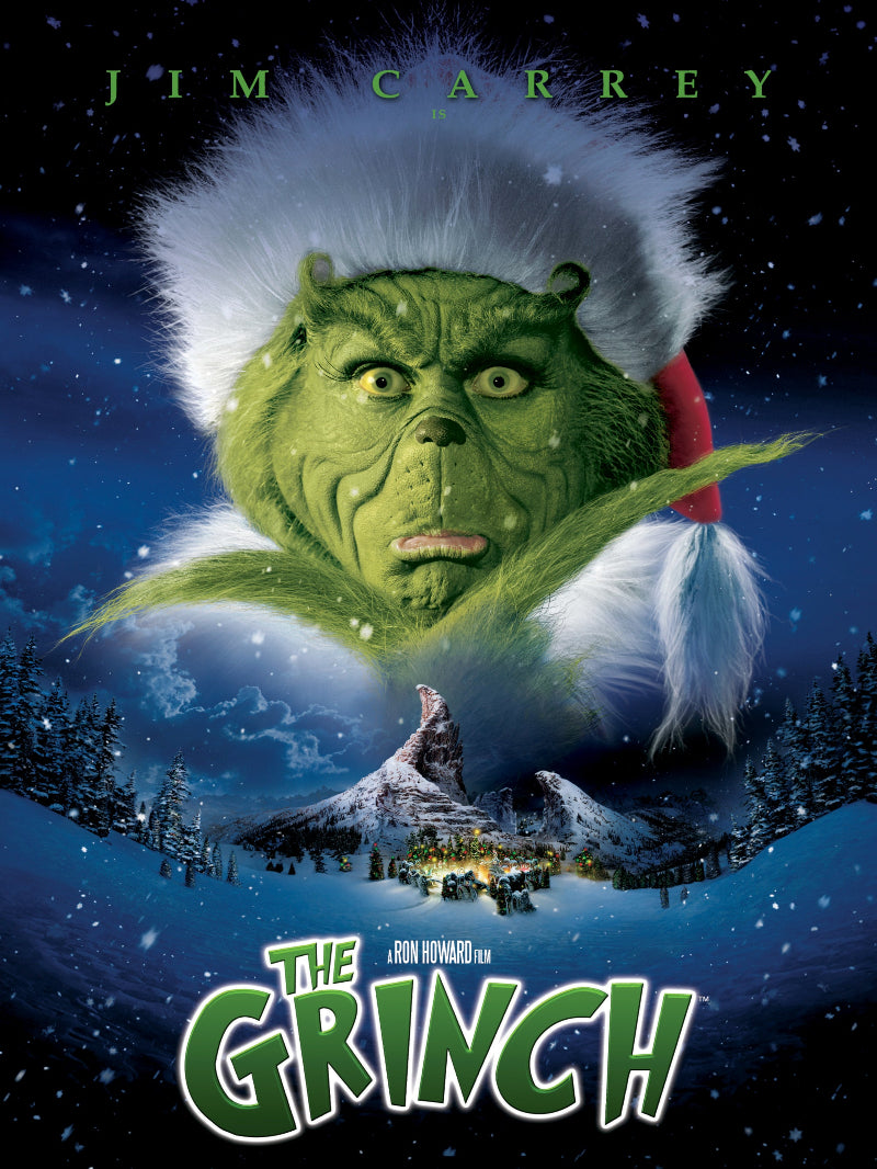 The Grinch paper poster