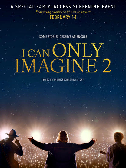 I Can Only Imagine 2 paper poster