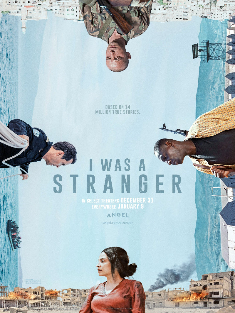 I Was A Stranger paper poster