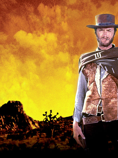 Clint Eastwood The Good The Bad and The Ugly paper poster