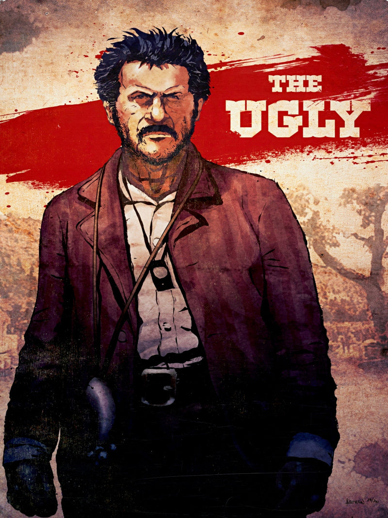 Eli Wallach The Ugly paper poster