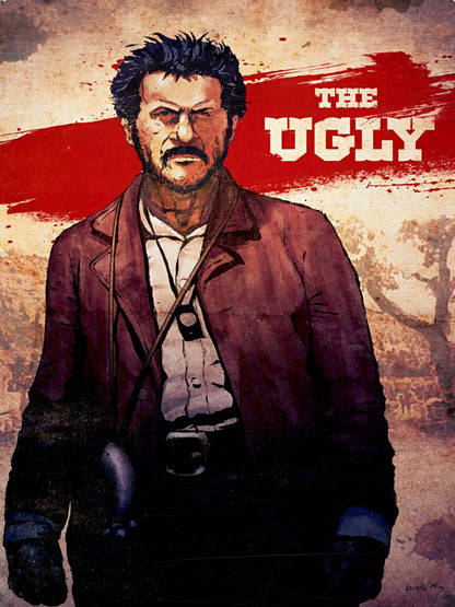 Eli Wallach The Ugly paper poster