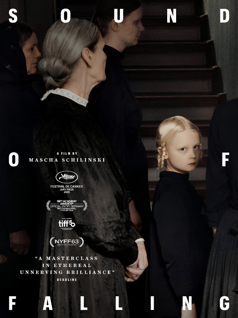 Sound of Falling paper poster